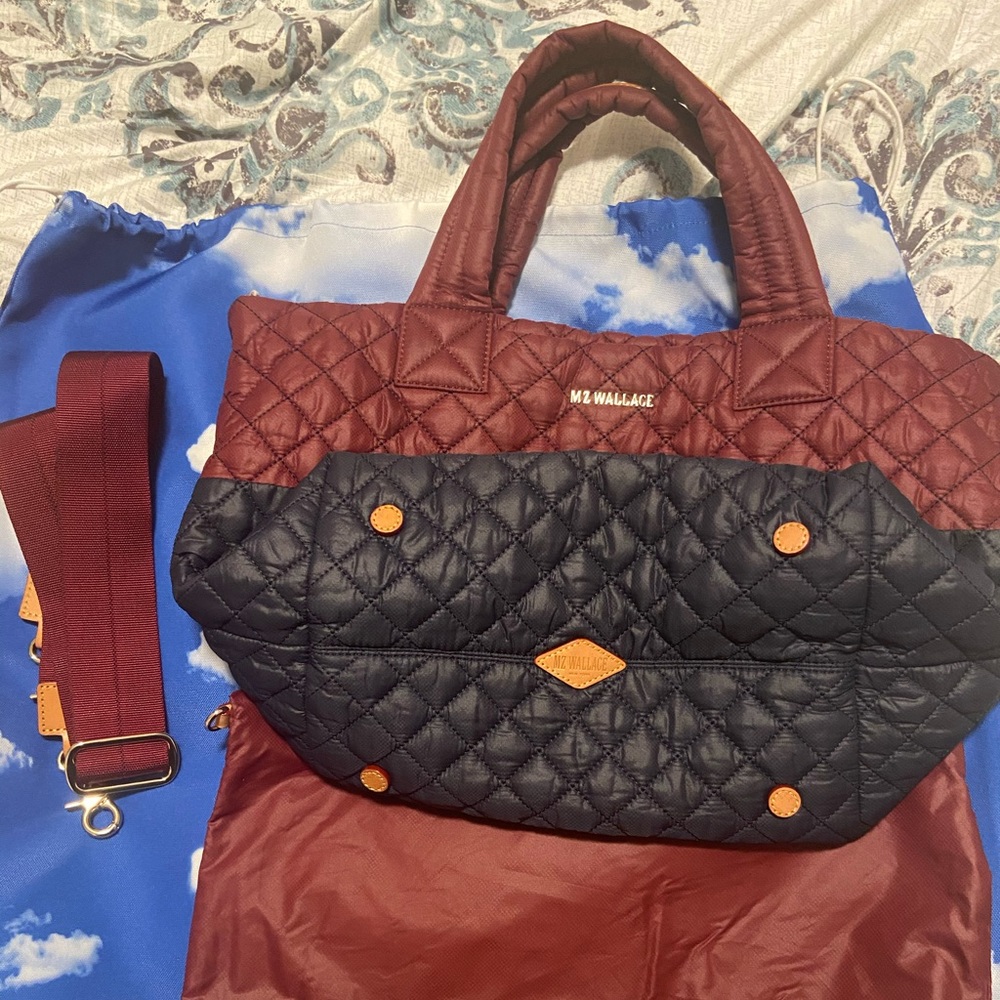 Mz Wallace small metro tote deluxe